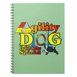 Caderno Espiral Inglês Cocker Spaniel Agilidade