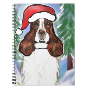 CADERNO ESPIRAL INGLÊS SPRINGER SPANIEL