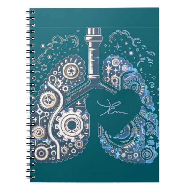 Caderno Espiral Inhalo de coeur (Frente)