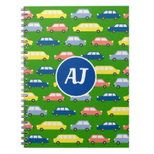 Iniciais de Cartoon de Carros