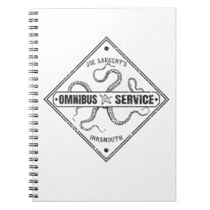 Caderno Espiral Innsmouth Bus Service Joe Sargent