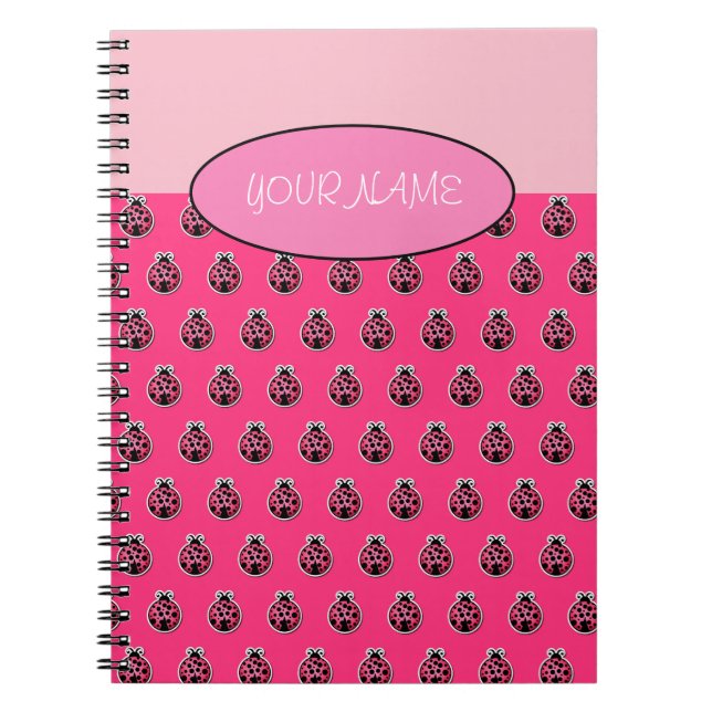 Caderno Espiral Inseto Ladybird (Frente)