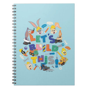 Caderno Espiral INSETOS BUNNY BUILDERS™ Colagem "Vamos Build This