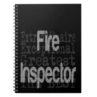 Caderno Espiral Inspetor de Incêndio Extraordinário