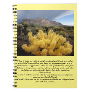 Caderno Espiral Inspiração autoperdoável