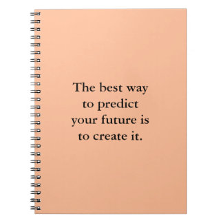 Caderno Espiral Inspiração para o futuro notebook motivacional