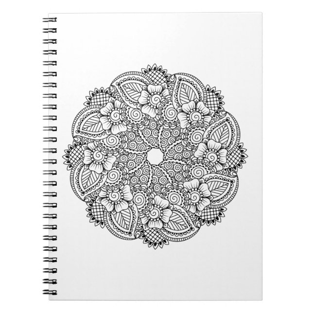 Caderno Espiral Inspirado em volta do design (Frente)