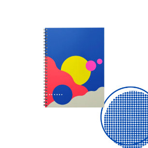 Caderno Espiral Inspirado no Notebook Bauhaus