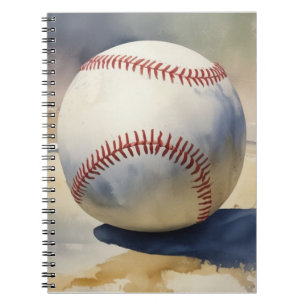 Caderno Espiral Inspirador de Beisebol