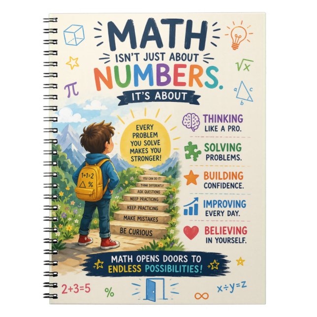 Caderno Espiral Inspirador para Pensadores Brilhan (Frente)