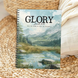 Caderno Espiral Inspirational Bible Verse Isaiah 60:1