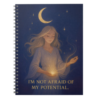 Caderno Espiral Inspirational Journal.