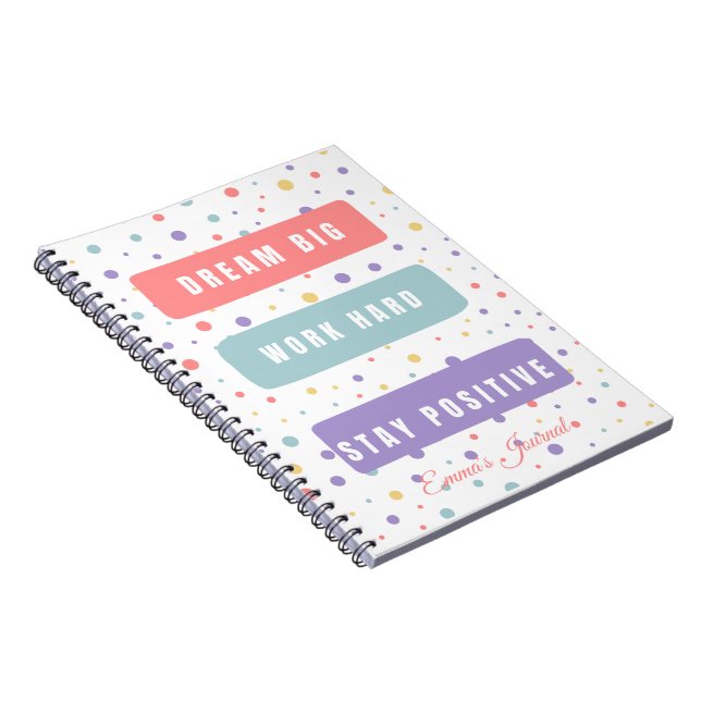 Caderno Espiral Inspirational Notebook (Lado Direito)