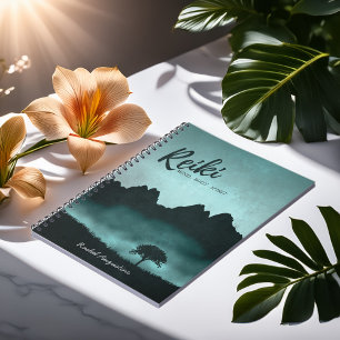 Caderno Espiral Instrutor de mediação de Reiki Master e Yoga Nat