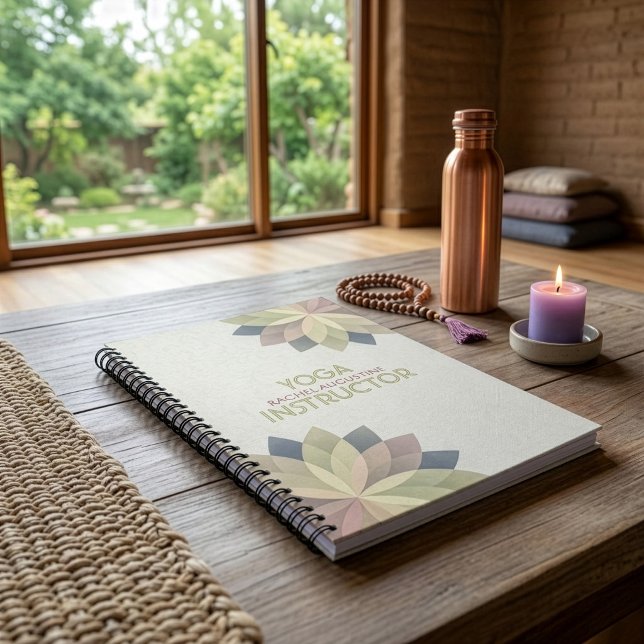 Caderno Espiral Instrutor de Meditação do YOGA Studio Mandala Colo (Criador carregado)