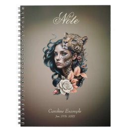 Caderno Espiral Interação fascinante entre o animal e o humano