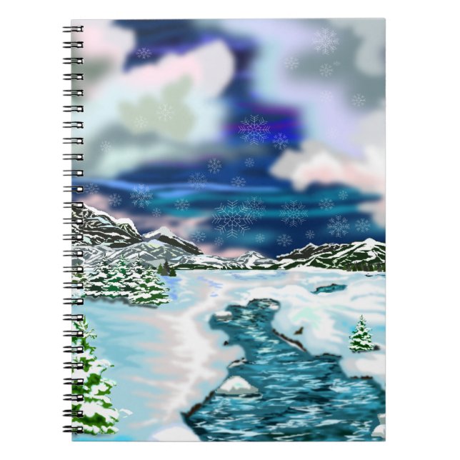 Caderno Espiral Inverno (Frente)