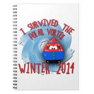 Caderno Espiral Inverno POLAR do VORTEX 2014