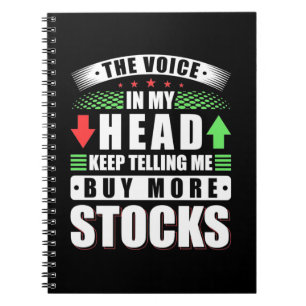Caderno Espiral Investidor No Meu Comprar Mais Ações