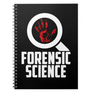 Caderno Espiral Investigador Forense Detetive Forensic