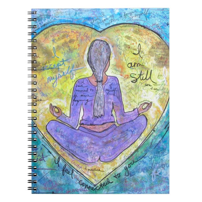 Caderno Espiral Ioga (Frente)