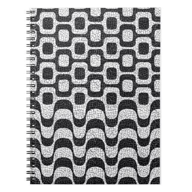 Caderno Espiral Ipanema / Copacabana Boardwalk (Frente)