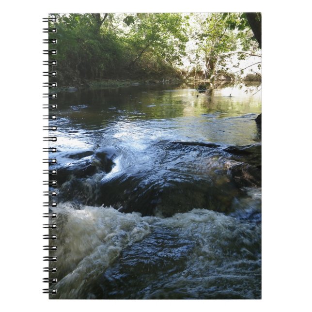 Caderno Espiral Ir Com O Fluxo (Frente)