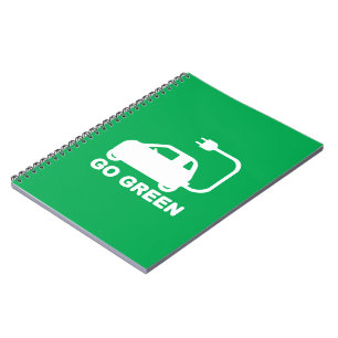 Caderno Espiral Ir Verde ~ Dirigir Carros Elétricos