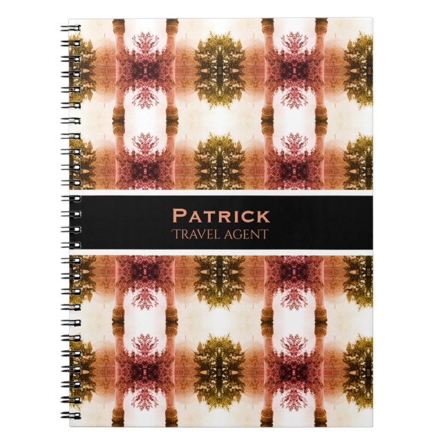 Caderno Espiral Irán antigo Mesquita real de Isfahan (Frente)