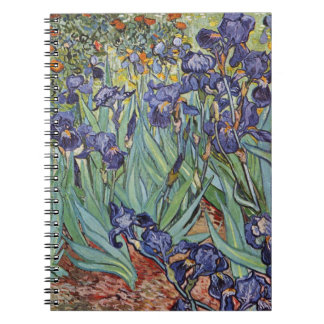 Caderno Espiral Íris de Van Gogh Pintura Impressionista