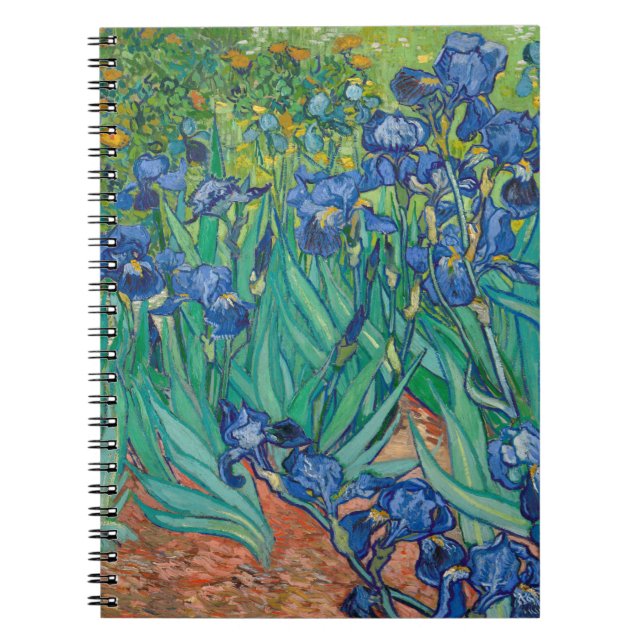Caderno Espiral Irises, 1889 (Frente)