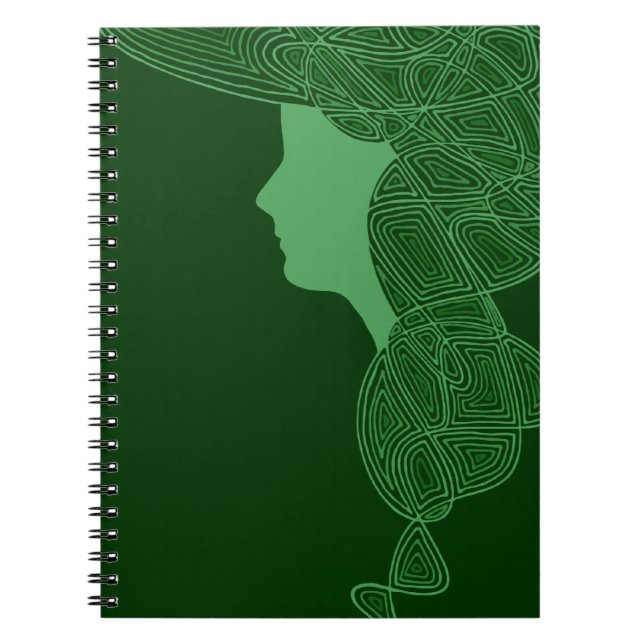 Caderno Espiral Irish Lass (Frente)