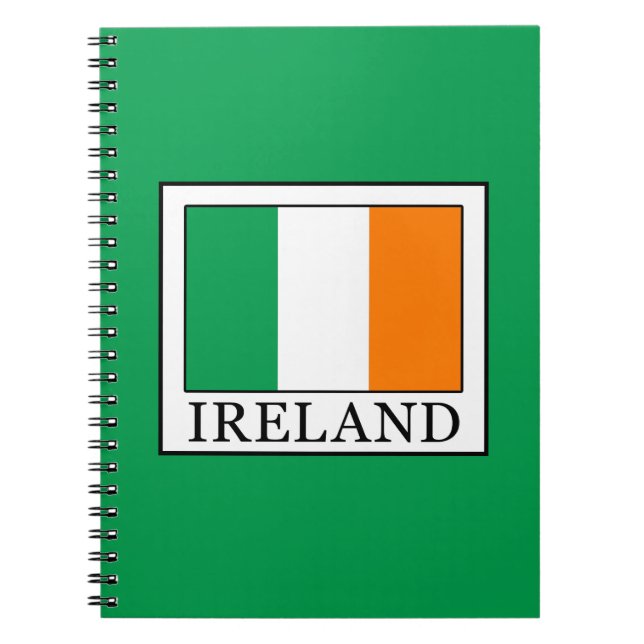 Caderno Espiral Irlanda (Frente)