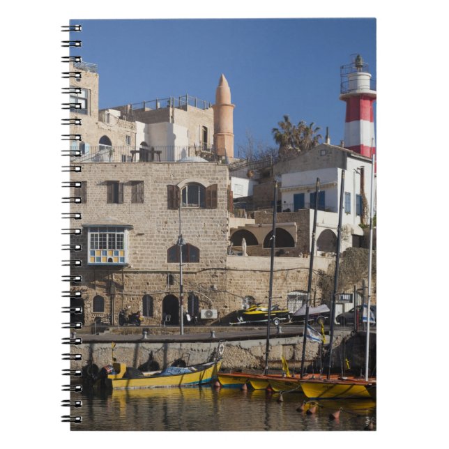 Caderno Espiral Israel, Tel Aviv, Jaffa, Porto Antigo de Jaffa (Frente)