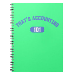 Caderno Espiral Isso é Contabilidade 101