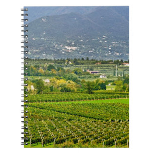 Caderno Espiral Itália, Lago de Garda. As margens do Lago de Garda