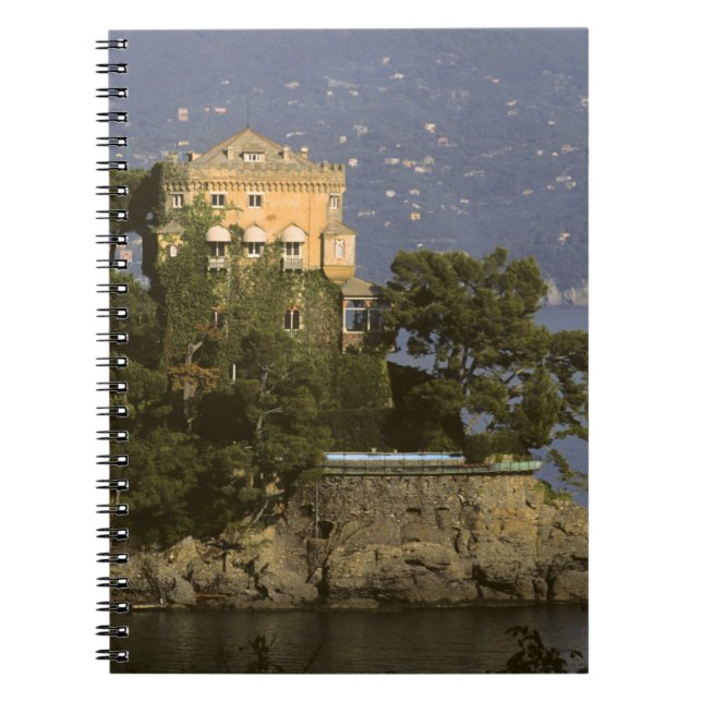 Caderno Espiral Itália, Portofino. A vida cênica no (Frente)