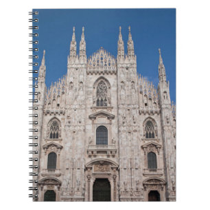 Caderno Espiral Itália, Província de Milão, Milão. Catedral de Mil