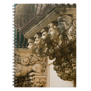 Caderno Espiral ITÁLIA, Sicília, NOTO: Melhor cidade barroca na