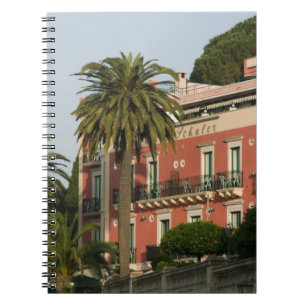 Caderno Espiral ITÁLIA, Sicília, TAORMINA: Hotel Schuler