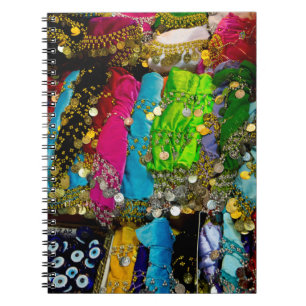 Caderno Espiral Itens à Venda no Mercado de Especiarias, Istambul,