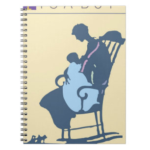 Caderno Espiral <It's a Boy> pelo mineiro de Steve