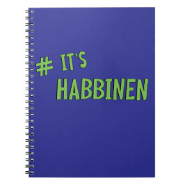 Caderno Espiral #It's Habbenin