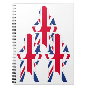 Caderno Espiral Jack da União