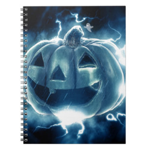 Caderno Espiral Jack-o-Lanterna