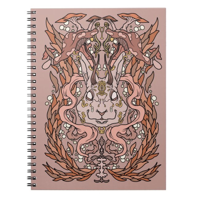 Caderno Espiral Jackalope (Frente)