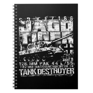 CADERNO ESPIRAL JAGDTIGER
