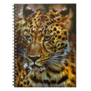 Caderno Espiral Jaguar 010