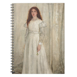 Caderno Espiral James Whistler - Sinfonia em branco nº 1