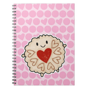 Caderno Espiral Jammie Dodger Watercolor